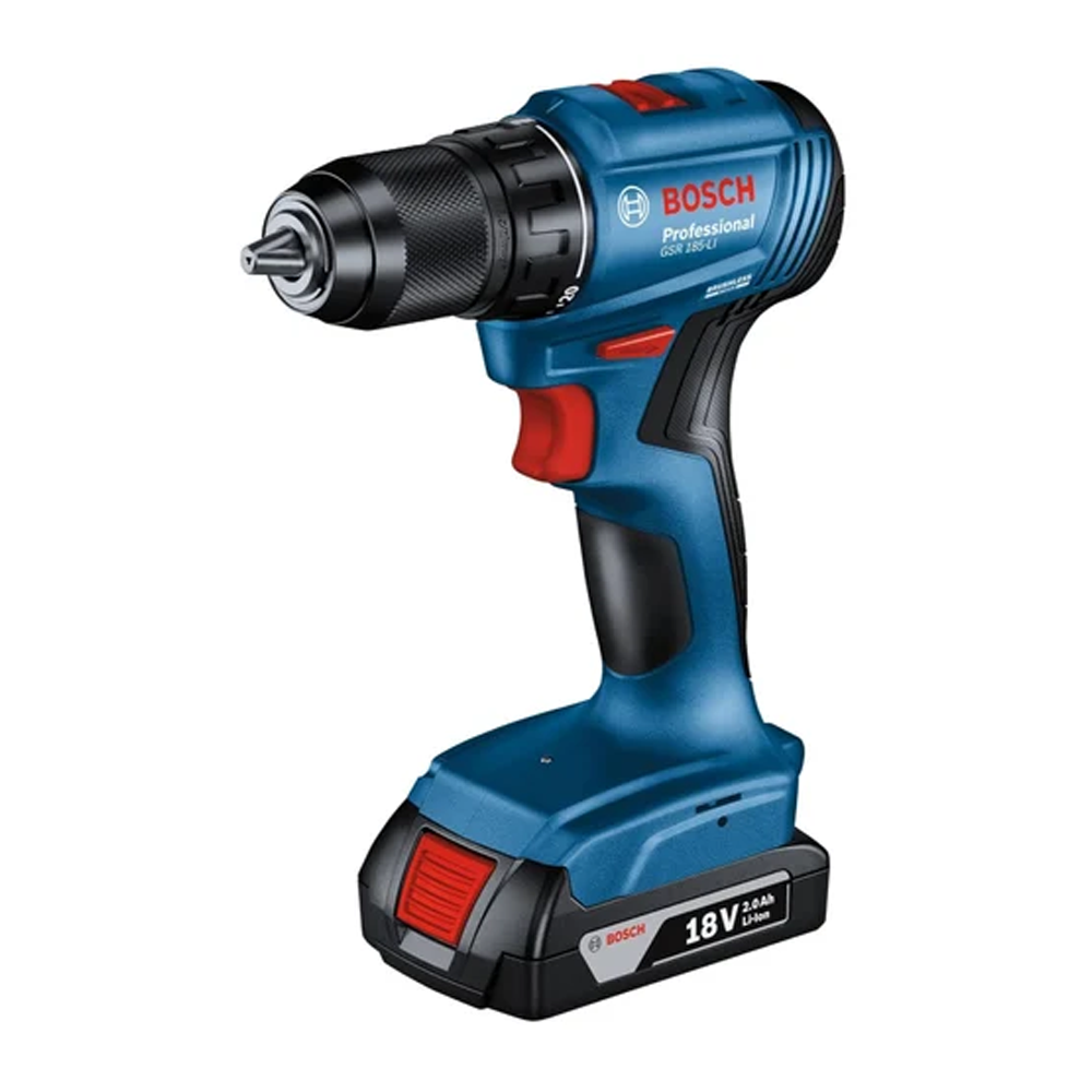ម៉ូទ័រស្វានប្រើថ្ម-Cordless Drill GSB 180-Li + Acc