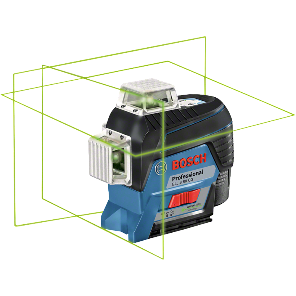ឡាស៊ែបន្ទាត់ភ្នែក 12-Laser Liner GLL 3080 CG Green Laser